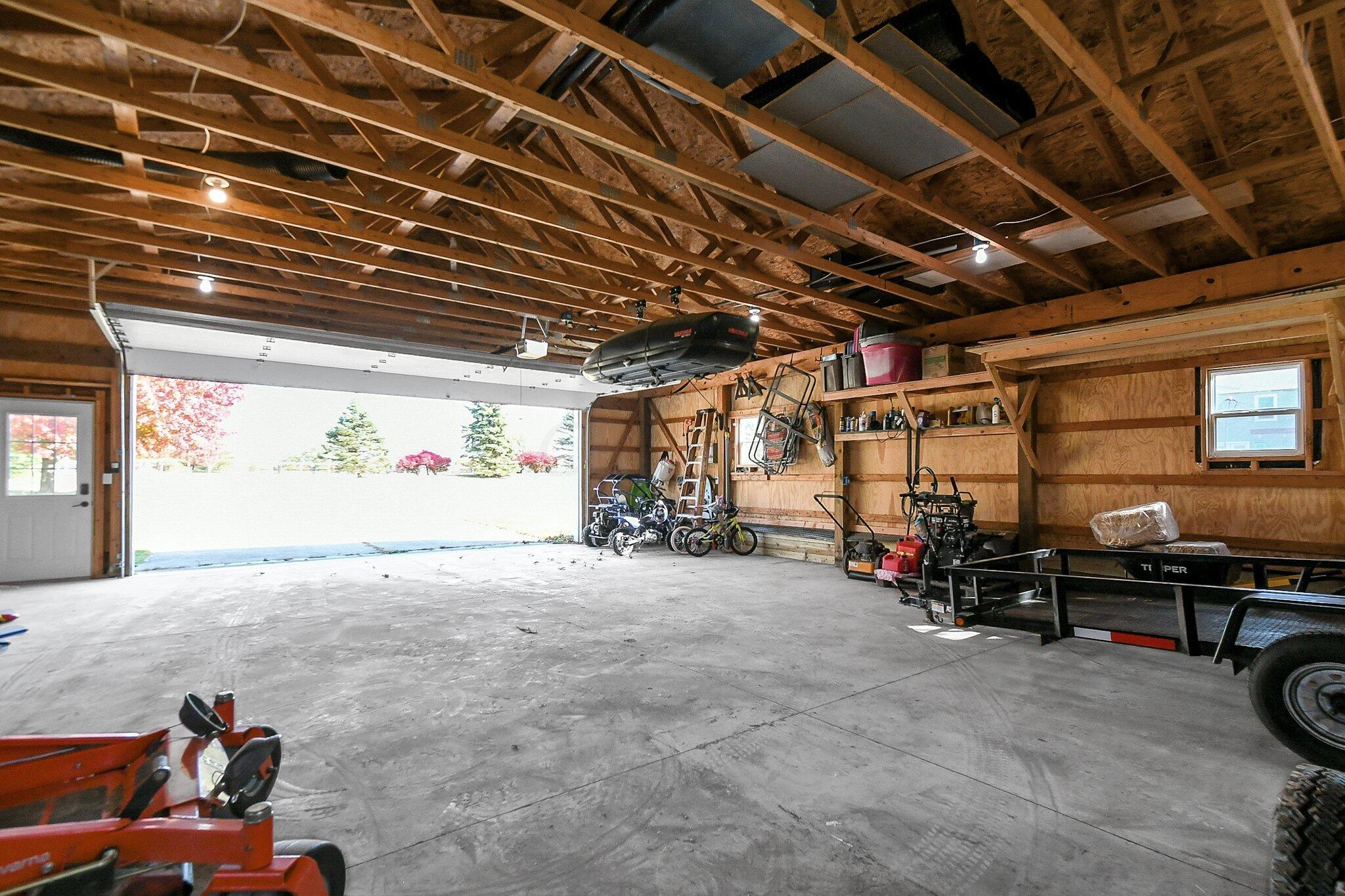 3620 Hyatts Road Powell, OH 43065 - Photo 45 of 54 Inside the large pole barn with concrete floor.