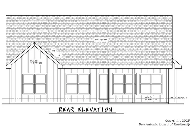 a black and white photo of a room