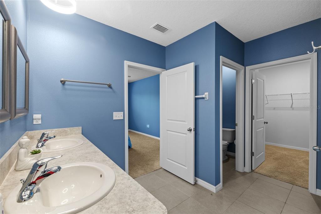 2721 Greenleaf Terrace Parrish, FL 34219 - Photo 35 of 65 a bathroom with a sink and a mirror