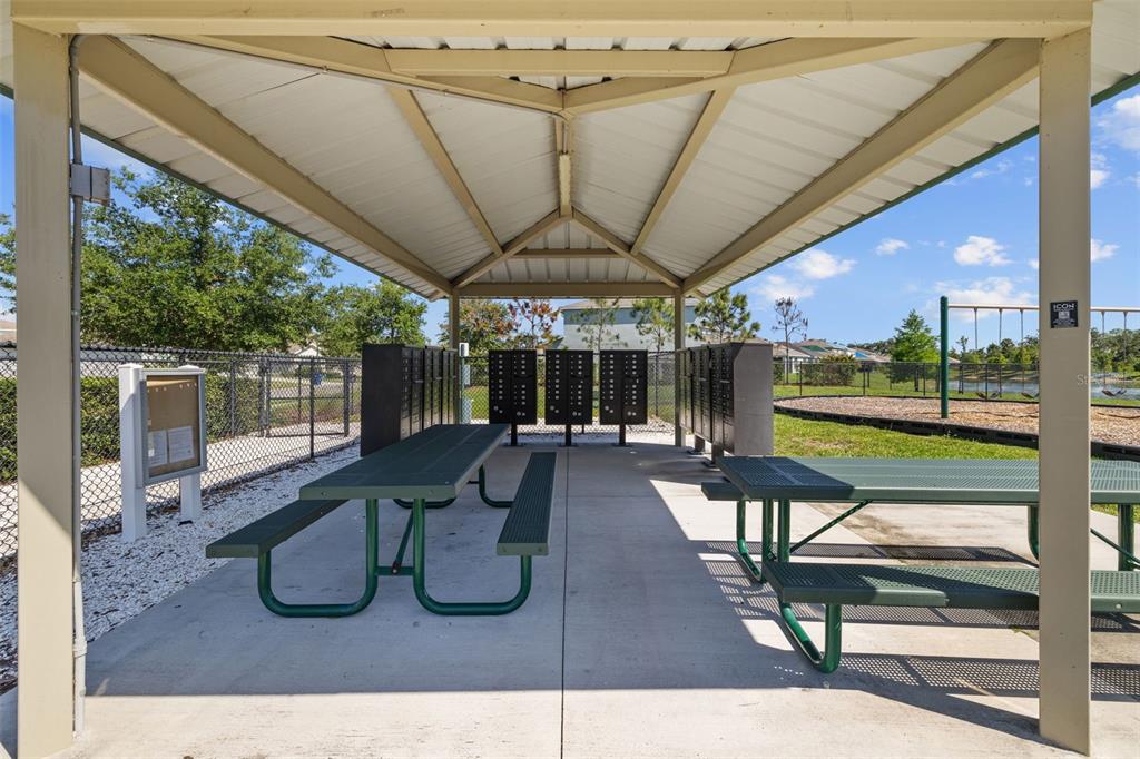 2721 Greenleaf Terrace Parrish, FL 34219 - Photo 46 of 65 a view of a porch with furniture and garden