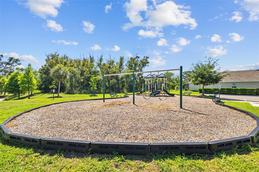 2721 Greenleaf Terrace Parrish, FL 34219 - Photo 48 of 65 a view of a swimming pool with a patio and a yard