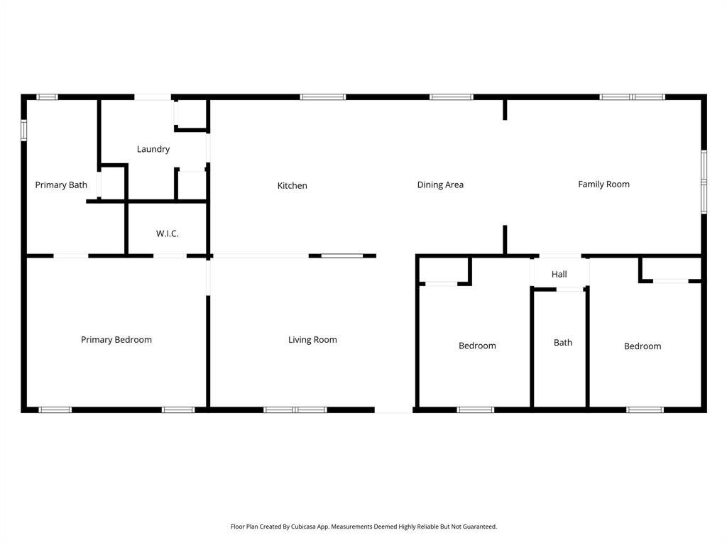 312 6th Street Joshua, TX 76058 - Photo 33 of 33 a picture of a floor plan