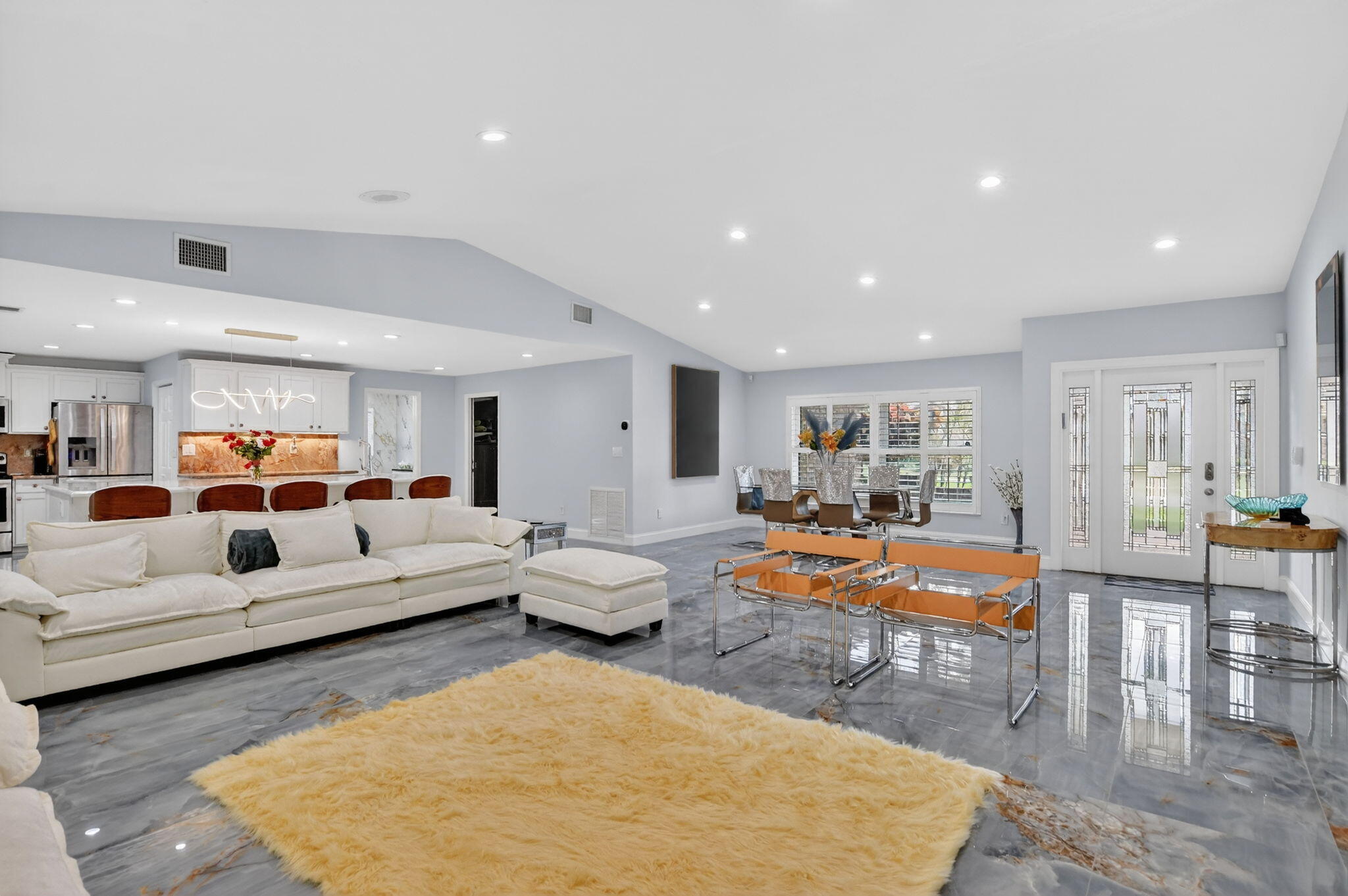 10294 Crosswind Road Boca Raton, FL 33498 - Photo 8 of 71 a living room with furniture and wooden floor