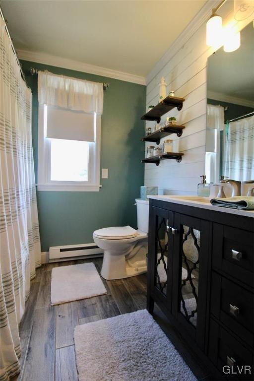 472 Georgetown Road Nazareth, PA 18064 - Photo 19 of 30 a bathroom with a sink a toilet and a mirror