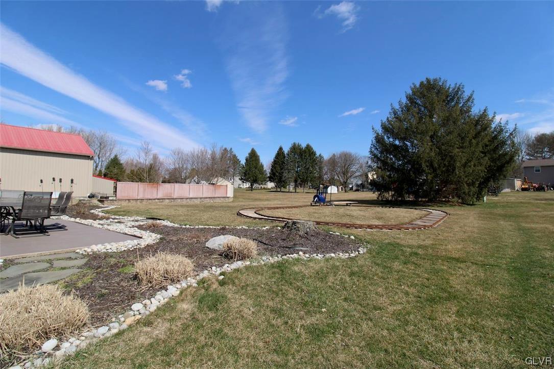 472 Georgetown Road Nazareth, PA 18064 - Photo 28 of 30 a view of dirt yard with large trees