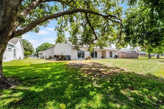 a front view of house with garden