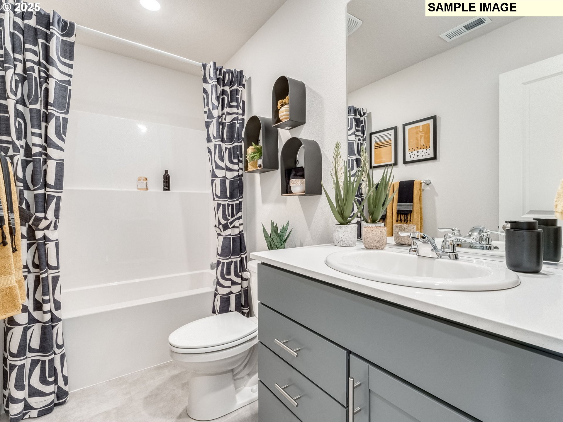 1107 Southeast 193rd Place Camas, WA 98607 - Photo 20 of 31 a bathroom with a sink a toilet and shower