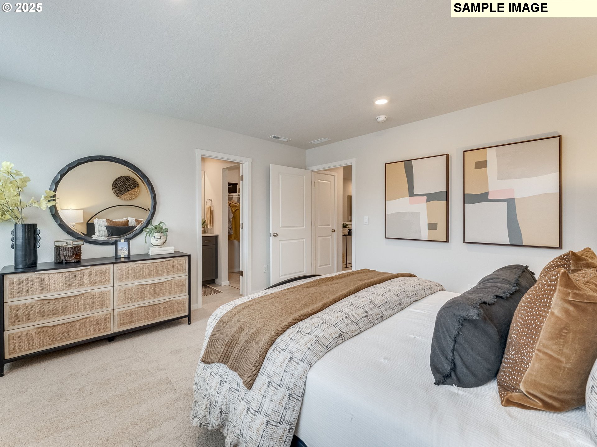 1107 Southeast 193rd Place Camas, WA 98607 - Photo 25 of 31 a bedroom with a bed and a dresser