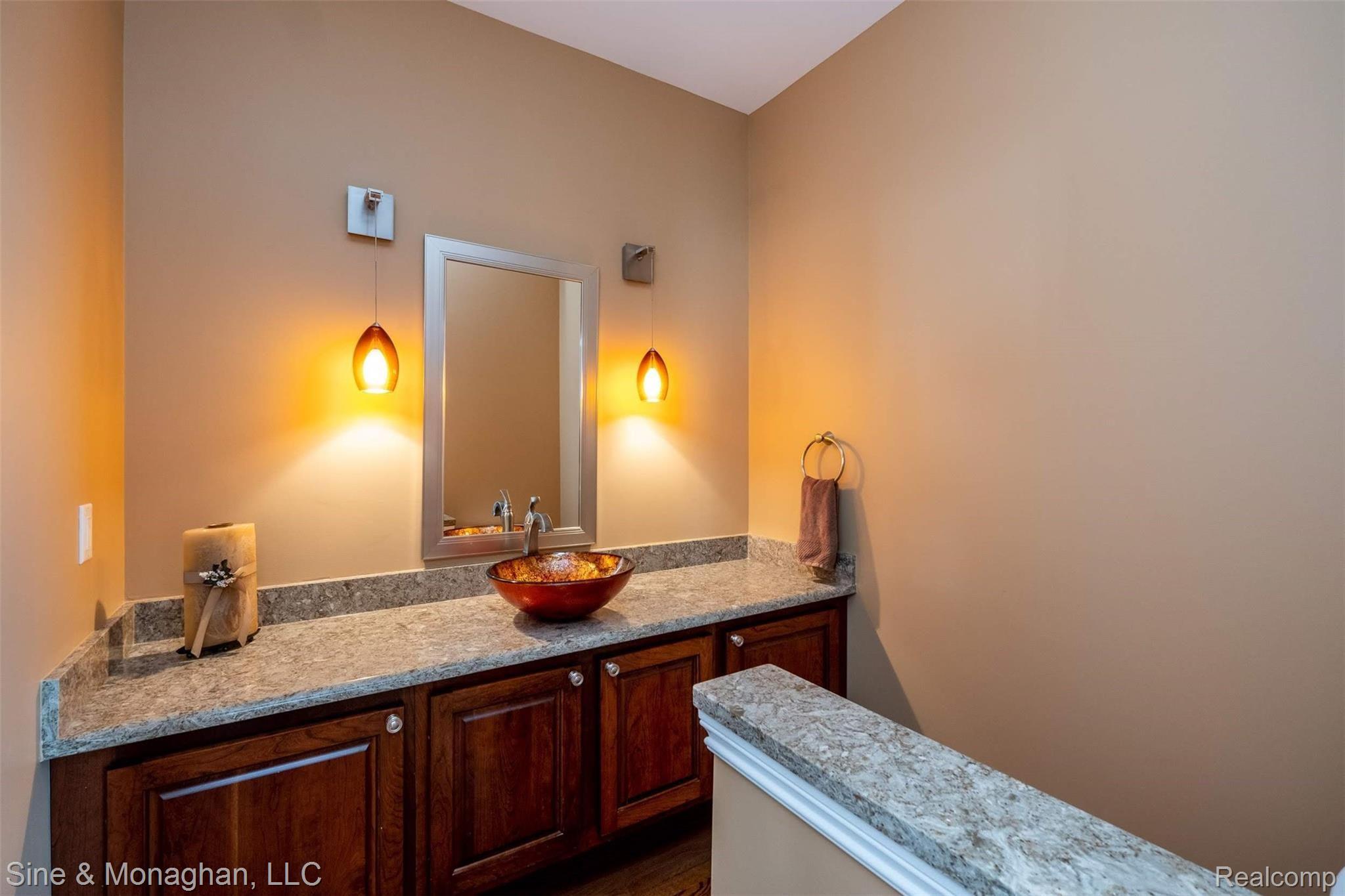 1388 Pebble Ridge Drive Rochester, MI 48307 - Photo 16 of 38 Updated Powder Room