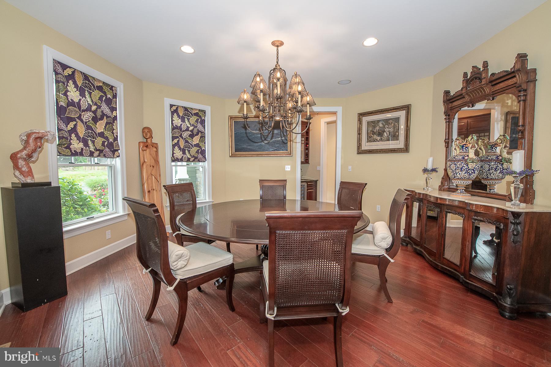 317 Conestoga Road Wayne, PA 19087 - Photo 12 of 65 Rounded dining room.