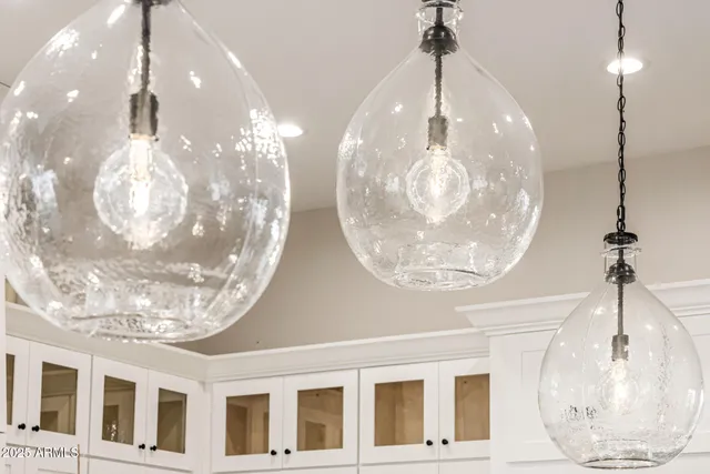 a view of a room with wooden walls