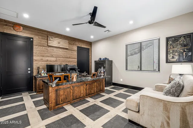 a view of a house with backyard porch and patio