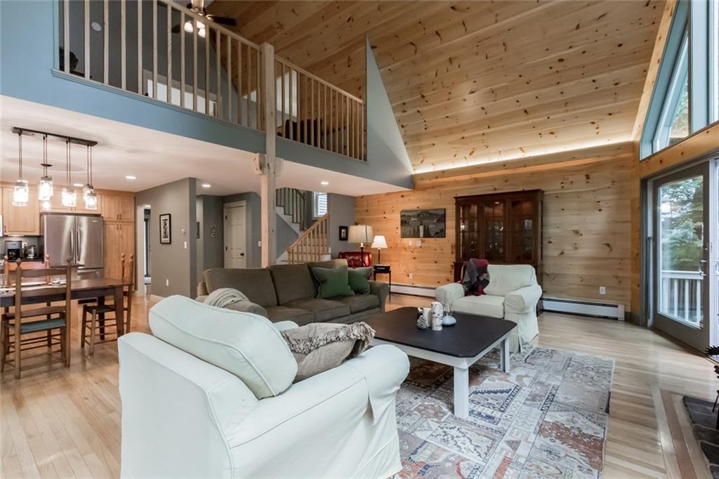 66 Malcolm Road South Bridgton, ME 04009 - Photo 9 of 35 living room and dining room
