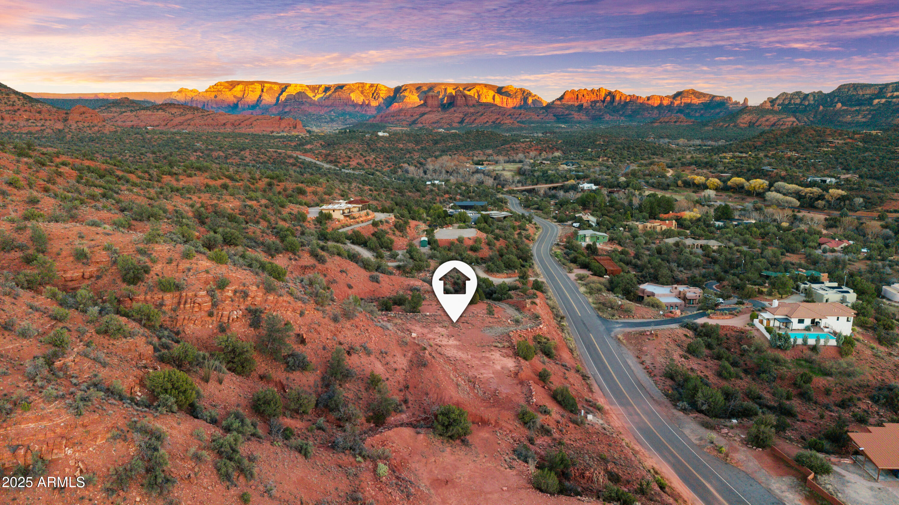 4851 Red Rock Loop Road Sedona, AZ 86336 - Photo 7 of 17 Aerial