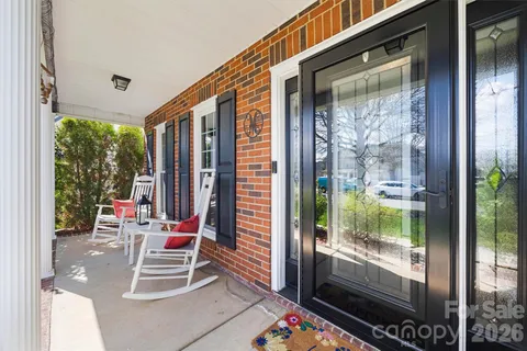 a outdoor living space with furniture