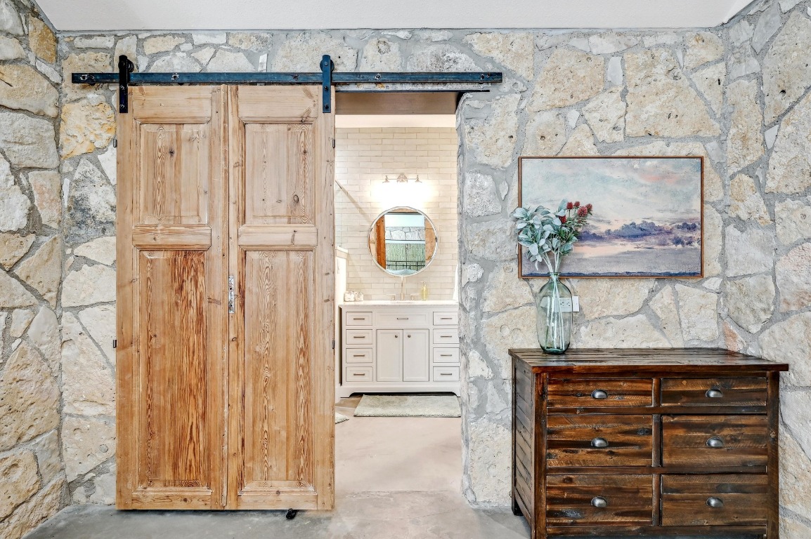 1668 Rocky Road Blanco, TX 78606 - Photo 22 of 33 a view of front door with hallway