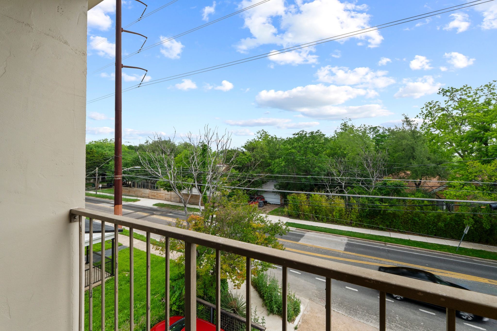 409 East 38th Street, Unit 305 Austin, TX 78705 - Photo 14 of 22 View from one of the 3 Juliet Balconies
