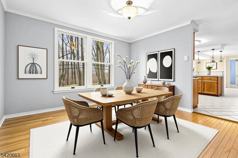 382 Mine Road Asbury, NJ 08802 - Photo 7 of 30 a view of a dining room with furniture and wooden floor