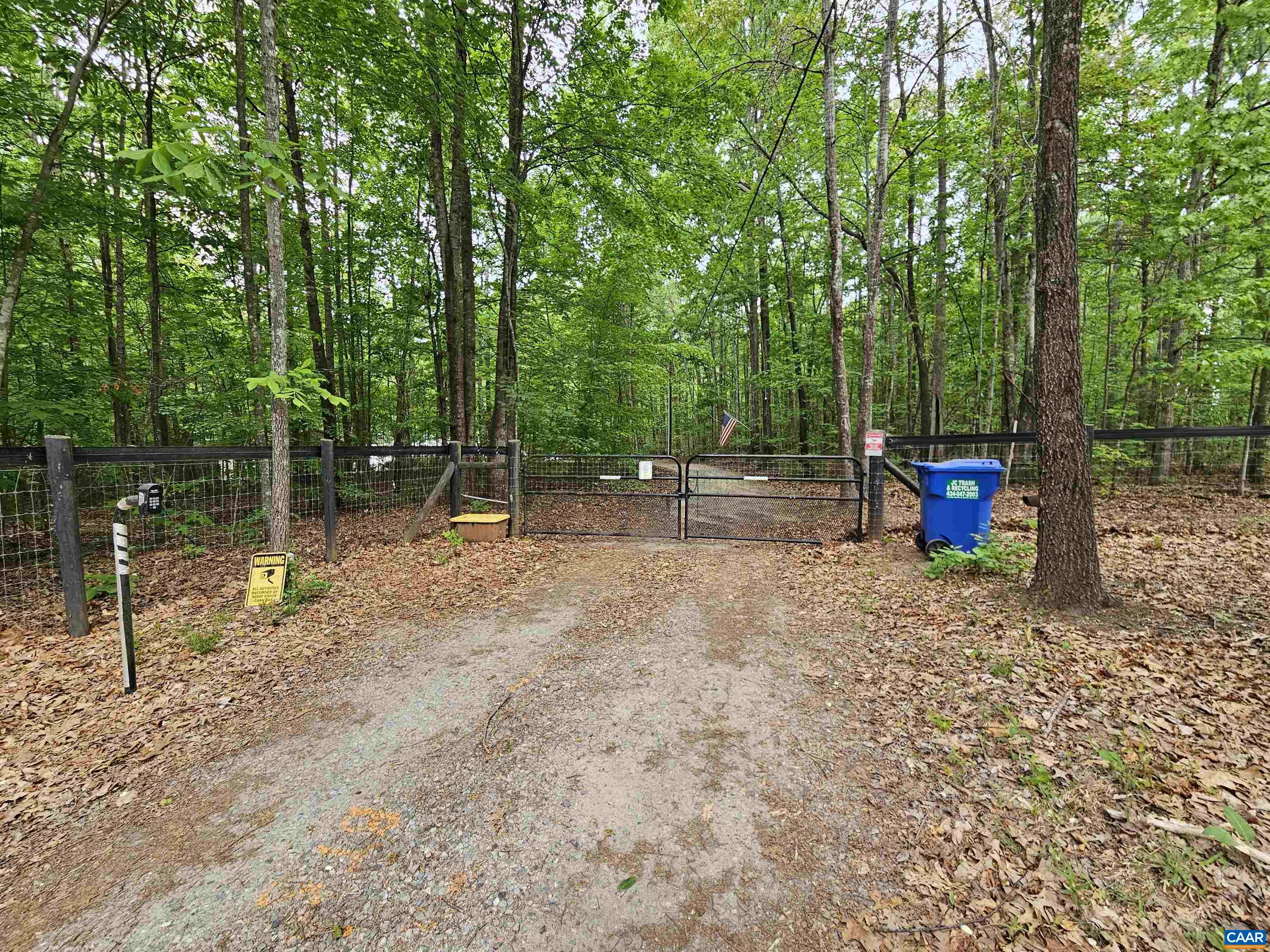 981 Scotts Bottom Road Dillwyn, VA 23936 - Photo 42 of 62 a view of outdoor space with deck and trees
