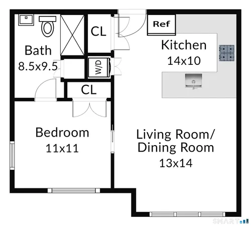 $3,500 | 1077 Boston Post Road, Unit 3, Darien, CT 06820