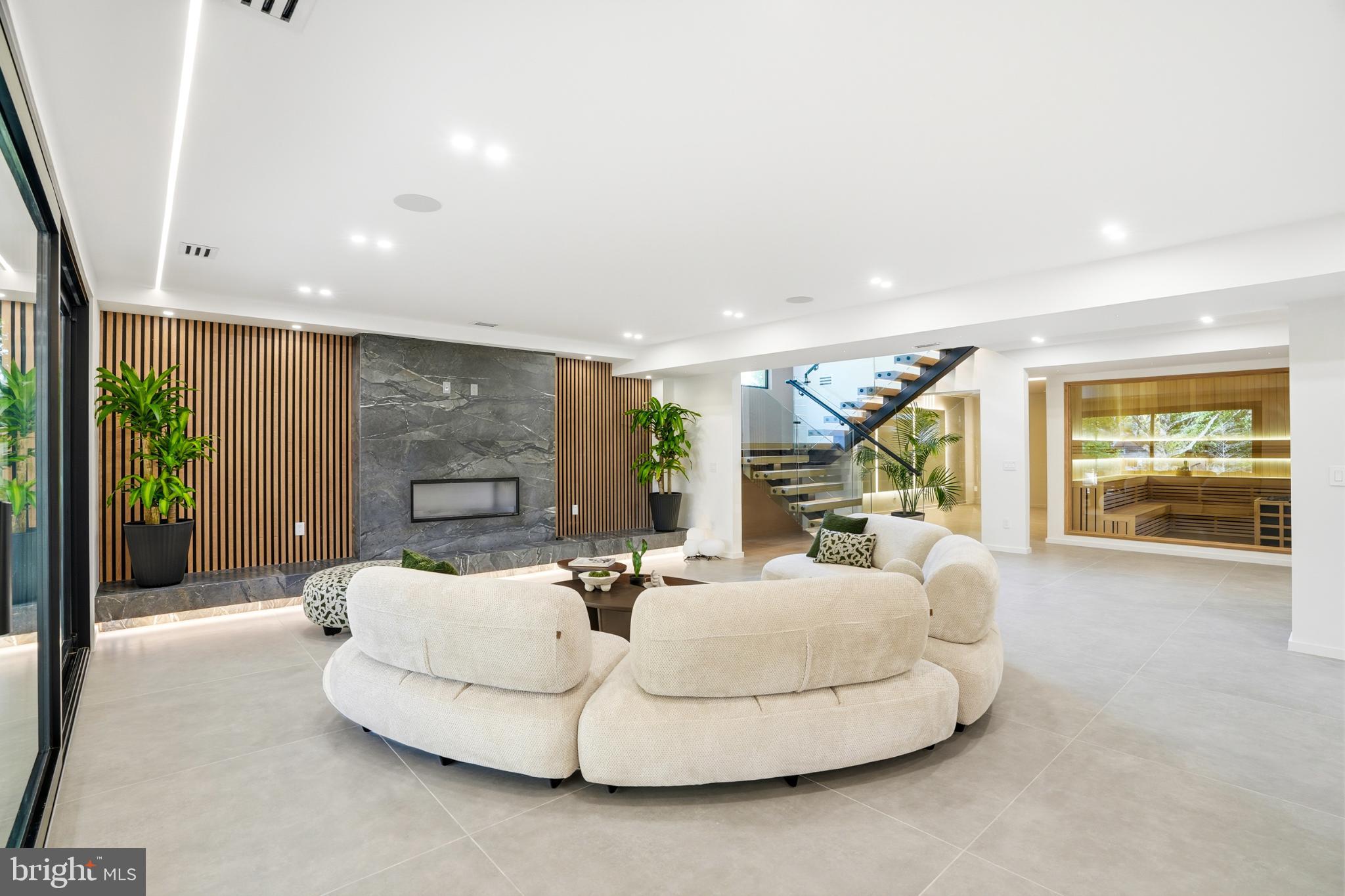 9408 Old Courthouse Road Vienna, VA 22182 - Photo 68 of 92 Spacious modern living area with sleek design.
