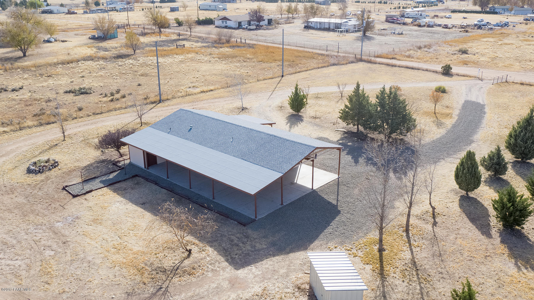 1370 West Antelope Run Road Paulden, AZ 86334 - Photo 10 of 35 Aerial Side (2)
