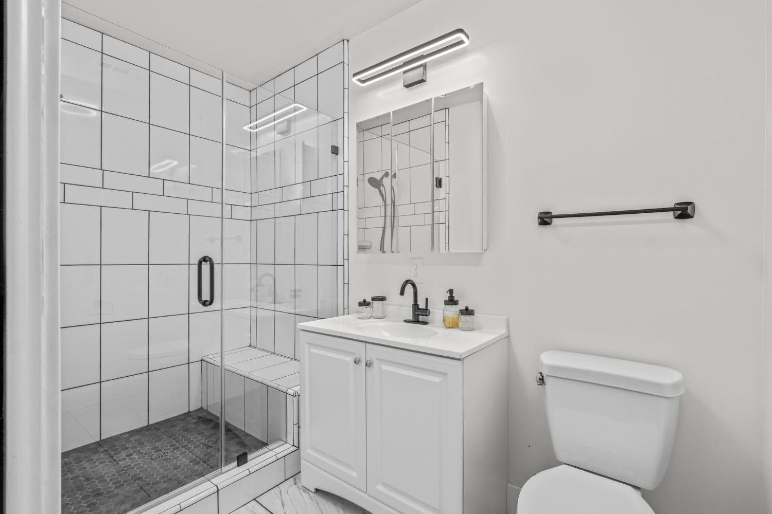 13791 Castle Road Manteca, CA 95336 - Photo 55 of 96 a bathroom with a sink toilet and shower