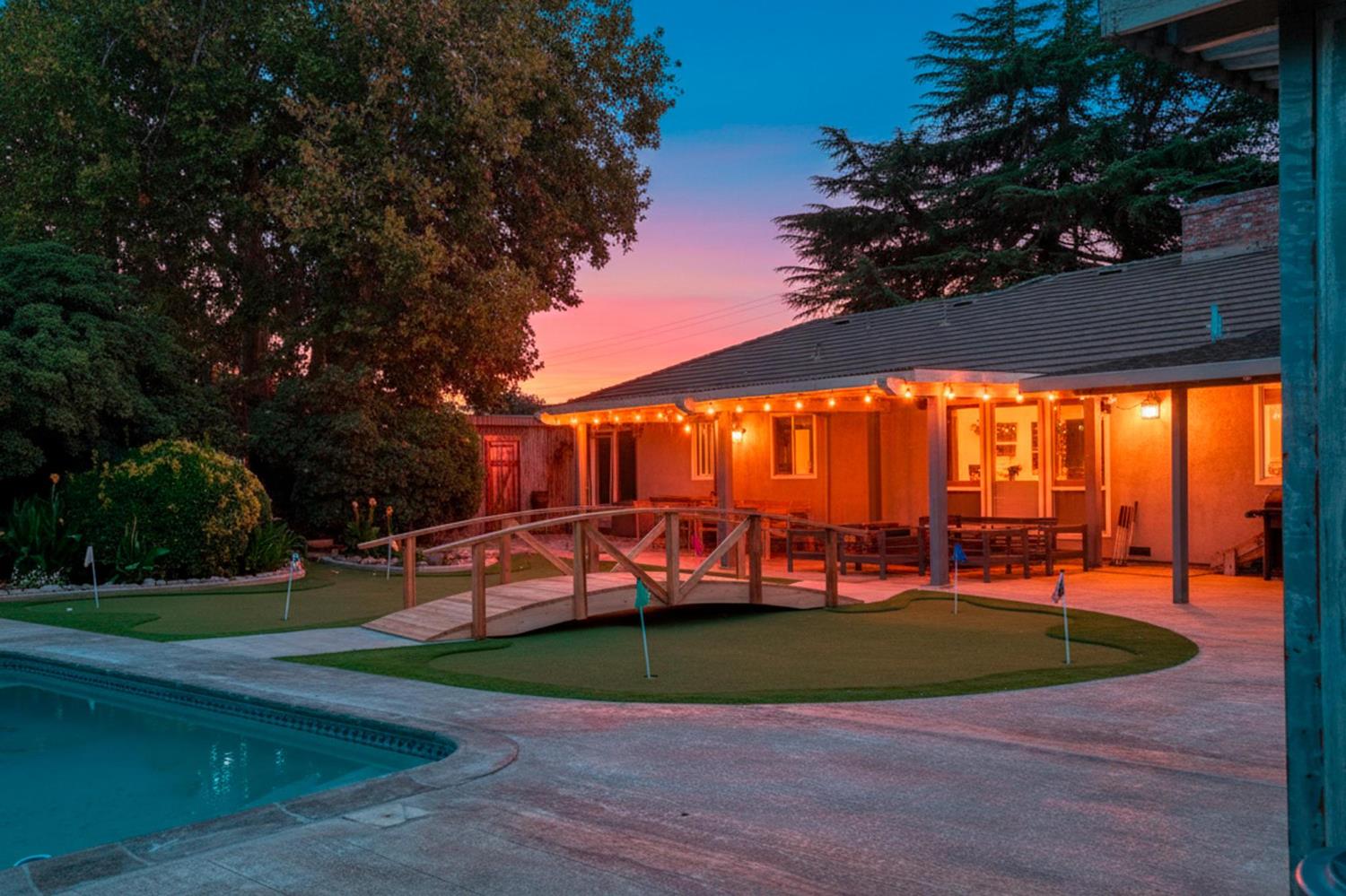 13791 Castle Road Manteca, CA 95336 - Photo 93 of 96 twilight view of backyard