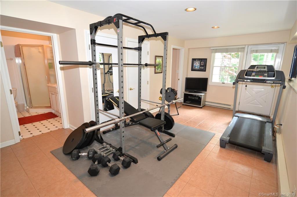 31 Powder Horn Hill Road Wilton, CT 06897 - Photo 11 of 16 a view of a room with gym equipment