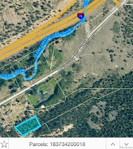 a view of a yard with a from a balcony