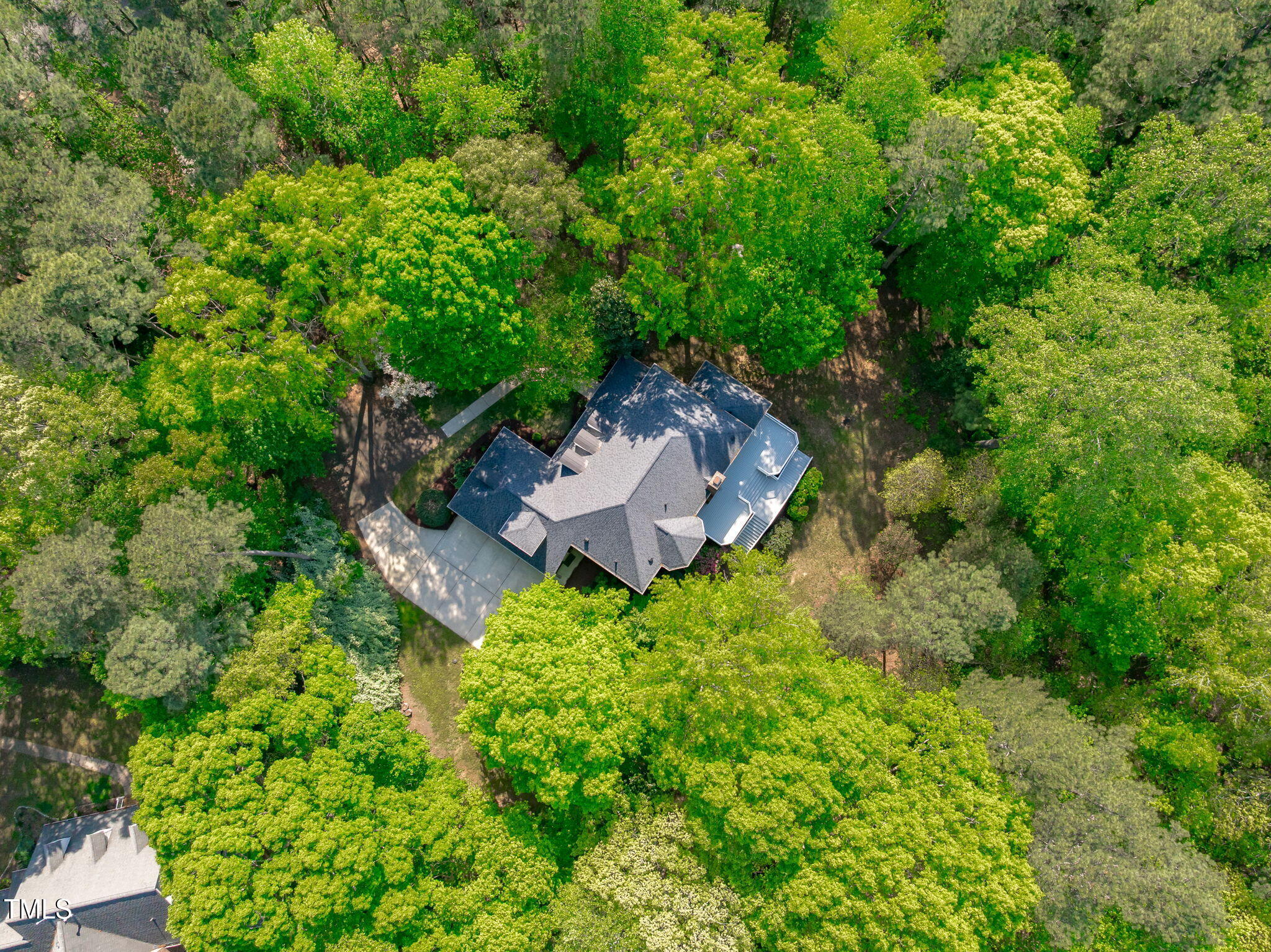 5504 Spring Bluffs Lane Raleigh, NC 27606 - Photo 56 of 56 Aerial-5