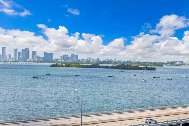 a view of a big yard with plants and large trees