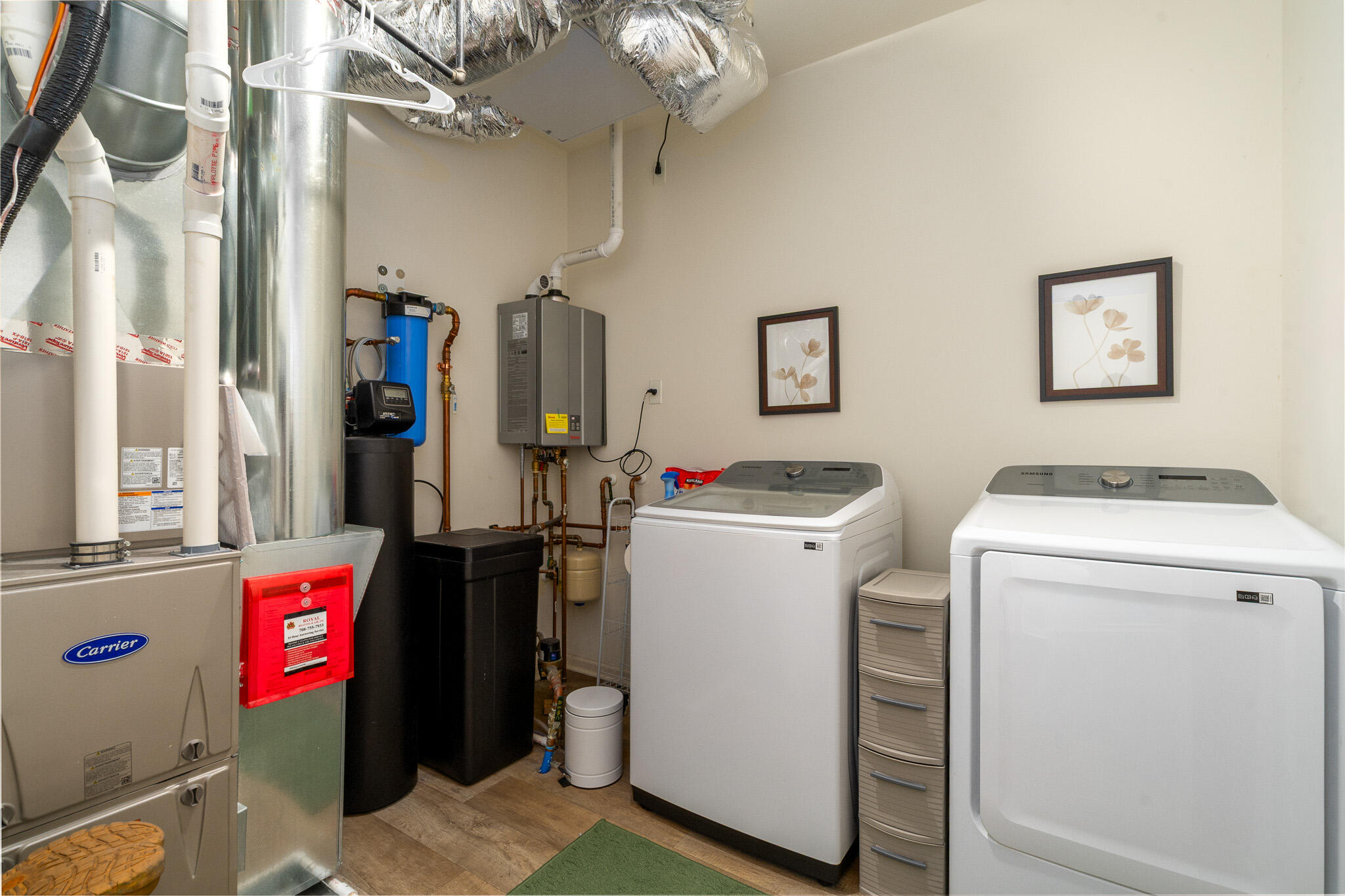 7700 West 105th Avenue Crown Point, IN 46307 - Photo 22 of 39 a utility room with dryer and washer