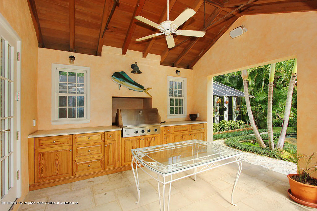 303 Arabian Road Palm Beach, FL 33480 - Photo 6 of 16 Summer Kitchen