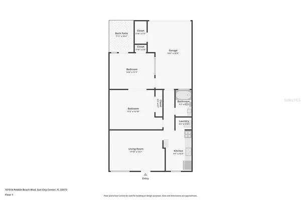 $139,900 | 1010 North Pebble Beach Boulevard, Sun City Center, FL 33573