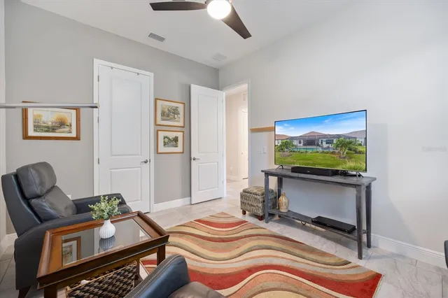 a view of a tennis court