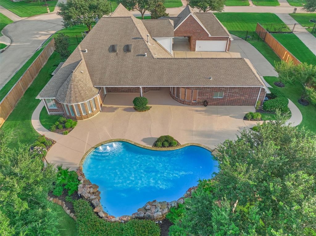 20806 East Cameron Ridge Drive Cypress, TX 77433 - Photo 45 of 45 an aerial view of a house with yard