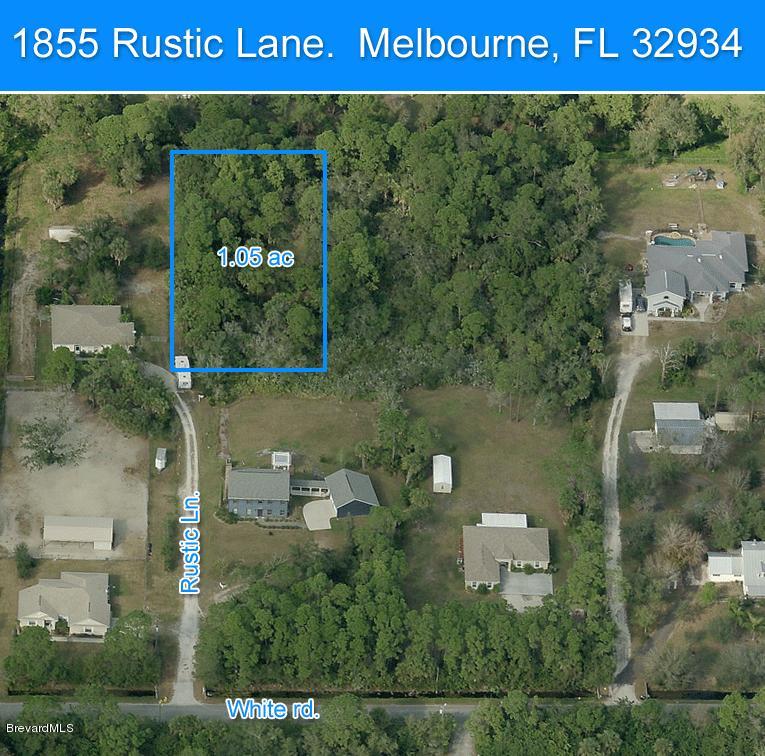 1855 Rustic Lane Melbourne, FL 32934 - Photo 1 of 1 rustic-aerial