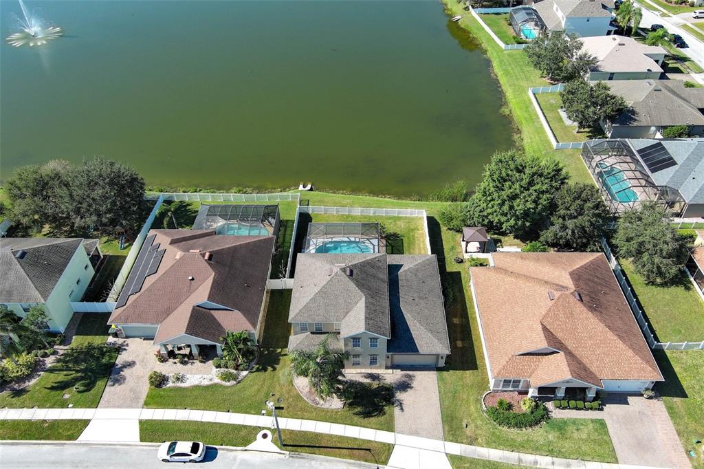 3222 Merrick Avenue Rockledge, FL 32955 - Photo 65 of 73 an aerial view of residential house with outdoor space and swimming pool