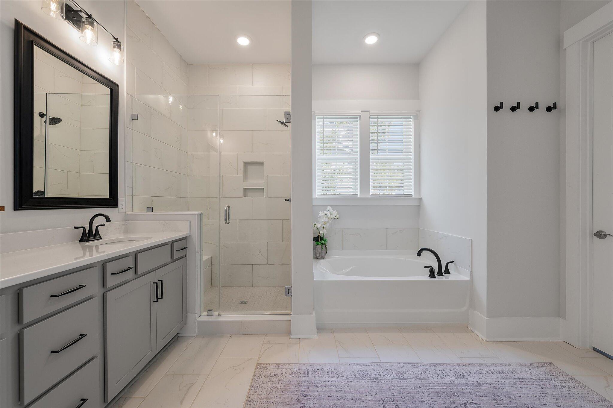 2412 Bent Oak Road Mount Pleasant, SC 29466 - Photo 29 of 58 Soaking Tub and Shower