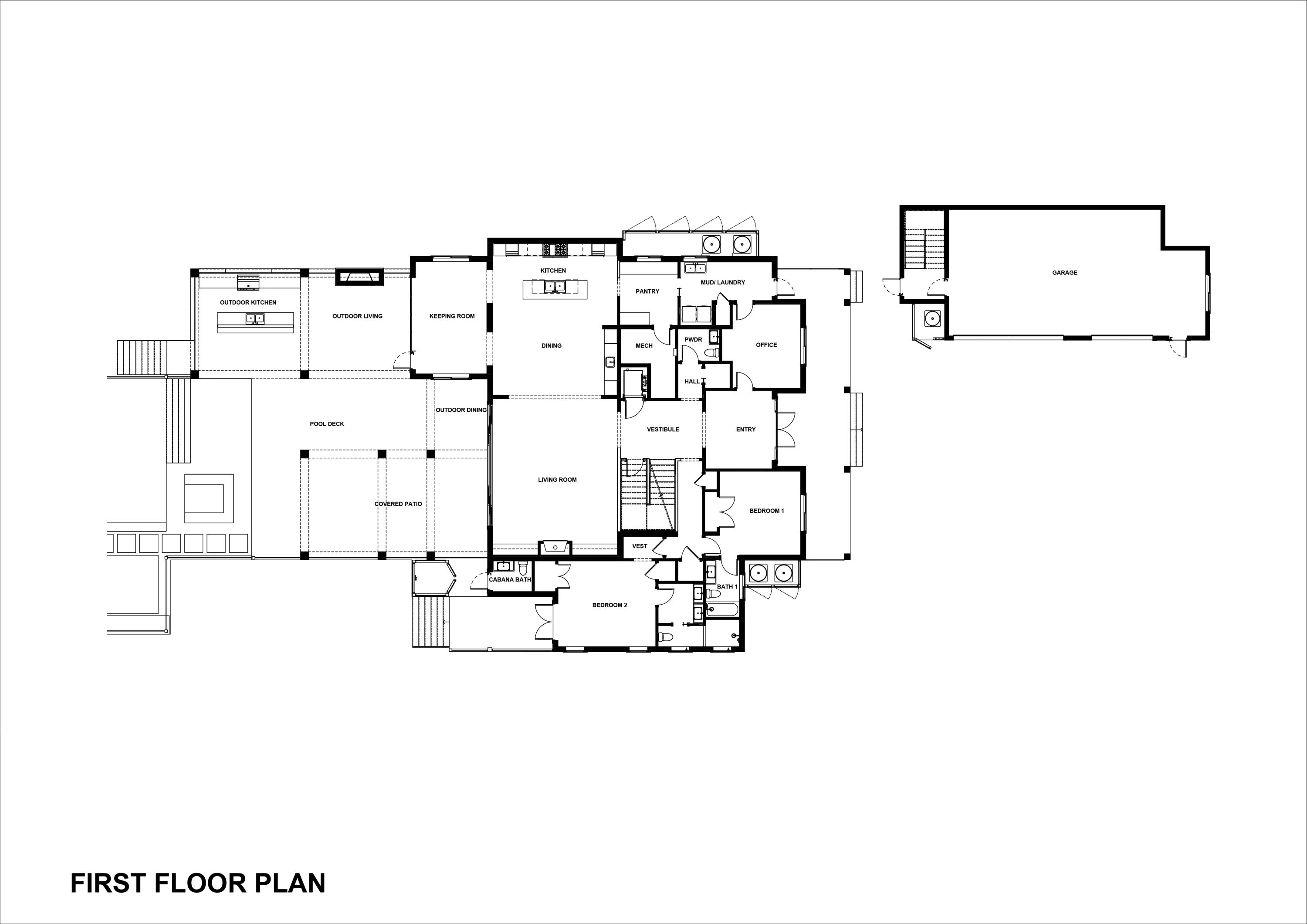17 Osprey Lane Key Largo, FL 33037 - Photo 4 of 5 a picture of a floor plan