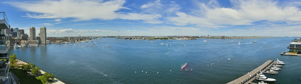 50 Liberty Drive, Unit PH1B Boston, MA 02210 - Photo 7 of 32 a view of a lake with outdoor space