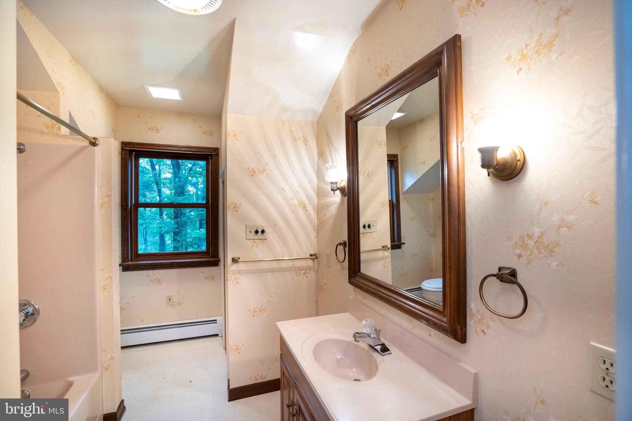 1040 Radio Club Road Montoursville, PA 17754 - Photo 39 of 58 a bathroom with a sink and mirror