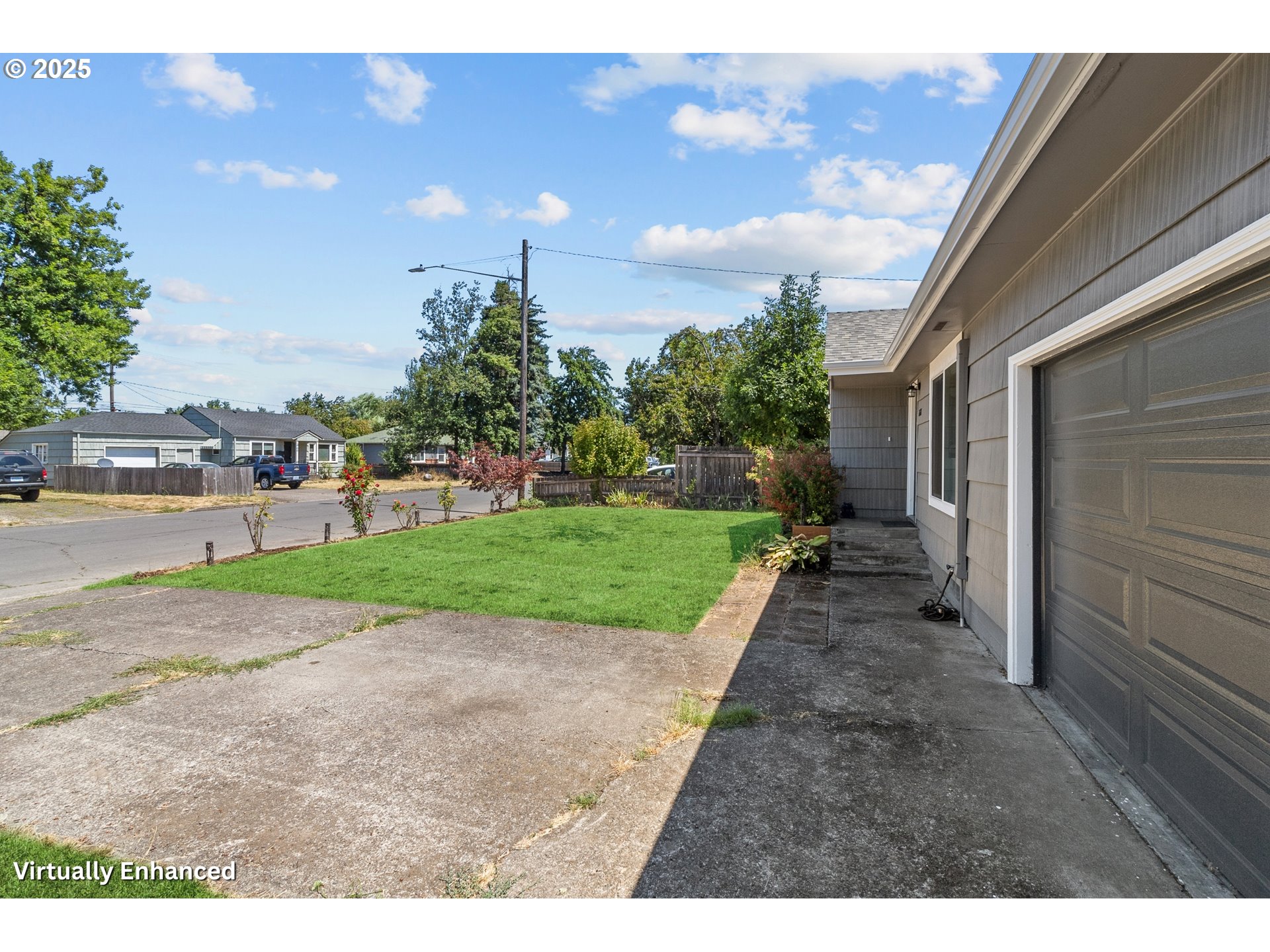 2681 D Street Springfield, OR 97477 - Photo 2 of 24 a view of a yard with an outdoor space