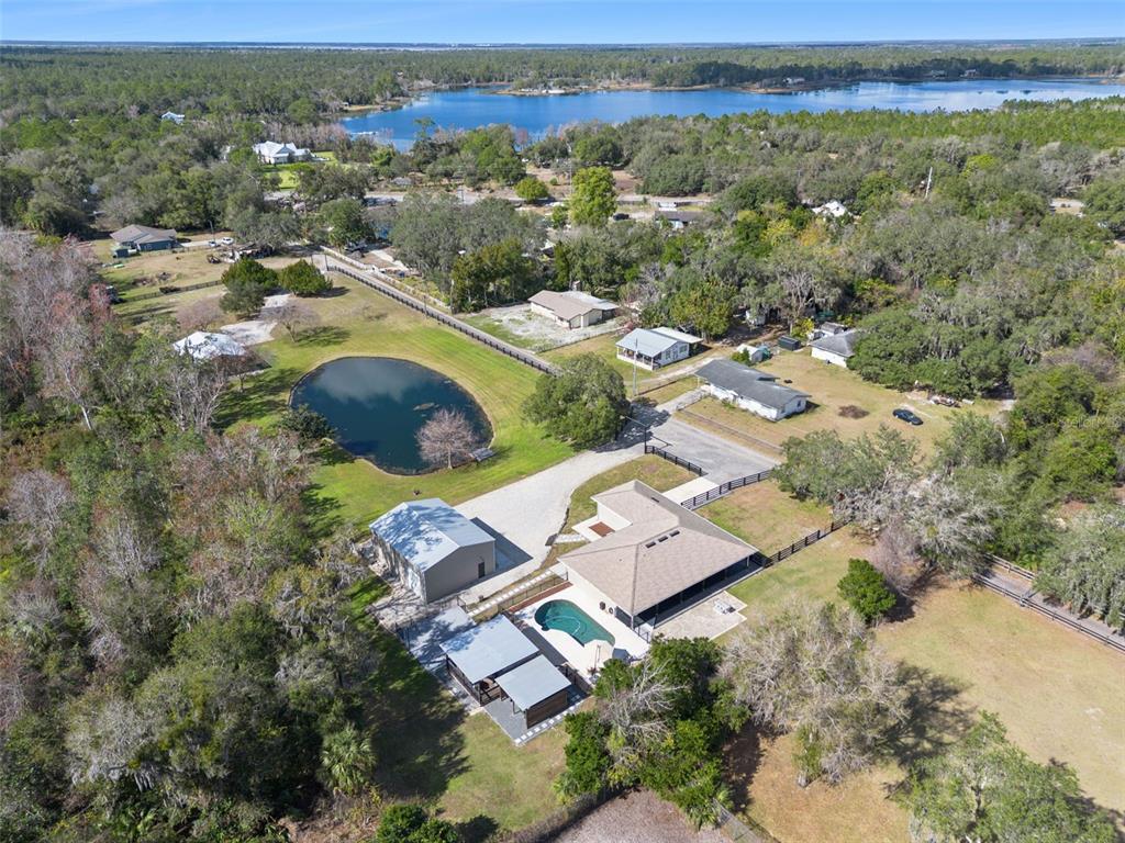 323 McLain Lane Geneva, FL 32732 - Photo 60 of 70 an aerial view of residential houses with outdoor space