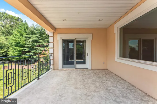 a view of a porch