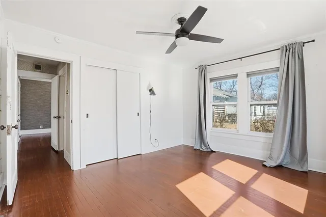 a view of livingroom with furniture wooden floor and window