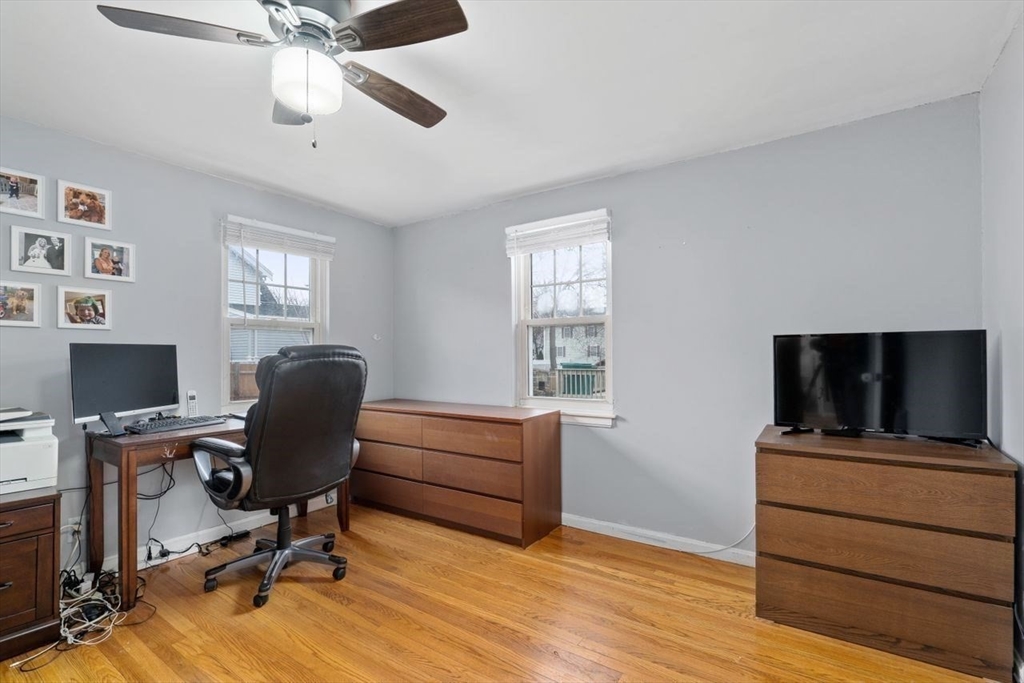 68 Sutcliffe Road Lynn, MA 01904 - Photo 9 of 15 a view of a workspace with furniture and a window