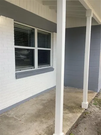 a view of front door of a house