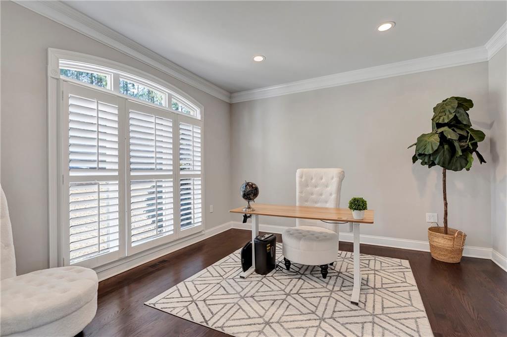 5755 Riley Road Cumming, GA 30028 - Photo 7 of 77 a living room with furniture and a large window